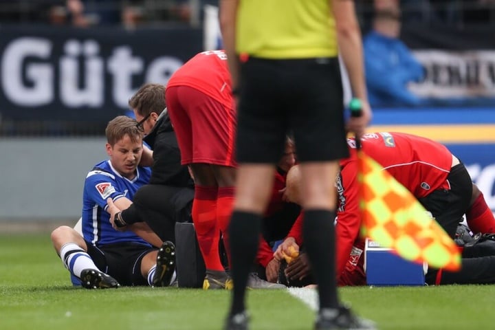 Auch Cedric Brunner verletzte sich im OWL-Derby.