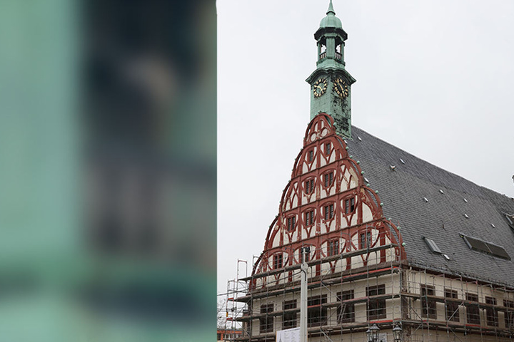 Der Turm war zu hoch für eine Rettung über die Drehleiter.