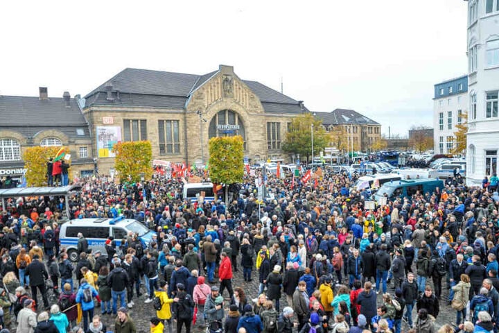 In Bielefeld herrschte an diesem Tag Ausnahmezustand.
