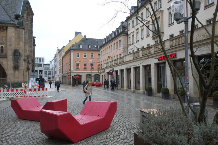 Noch herrscht Ruhe in der Inneren Klosterstraße. Im Sommer soll hier das WM-Leben toben.