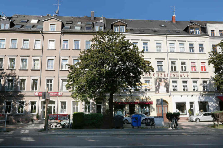 Vor diesen zwei Häusern in der Straße der Nationen spielte sich der Streit ab.