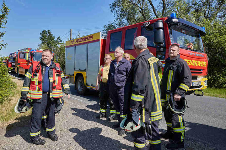 Die Rettungskräfte waren umgehend am Unfallort.