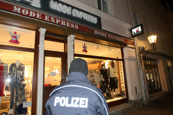 Am Donnerstag wurde ein Modegeschäft in Pirna ausgeraubt.