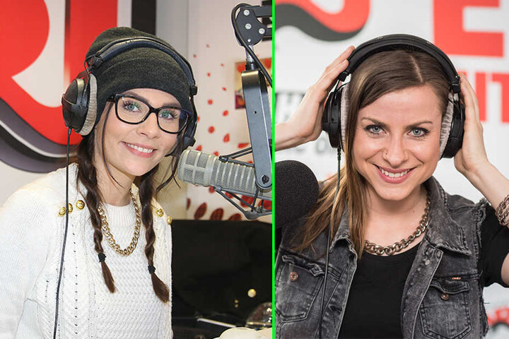 Sie halten tapfer die Stellung: Natali (l.) und Jenna (r.).