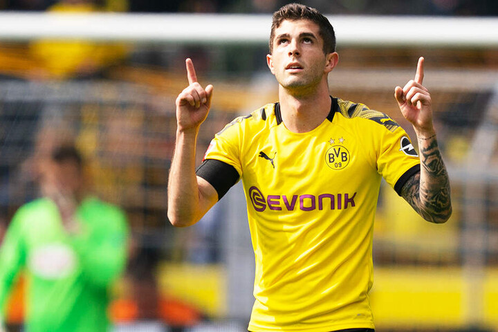 Traf in seinem letzten Heimspiel im BVB-Trikot für Borussia Dortmund: Christian Pulisic.