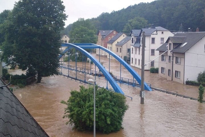 Harthau ist durch Hochwasser besonders gefährdet. Anwohner fordern seit Jahren besseren Schutz.