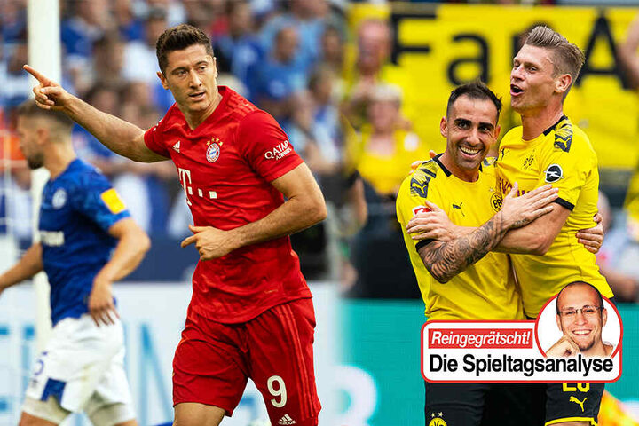 Robert Lewandowski und Paco Alcacer