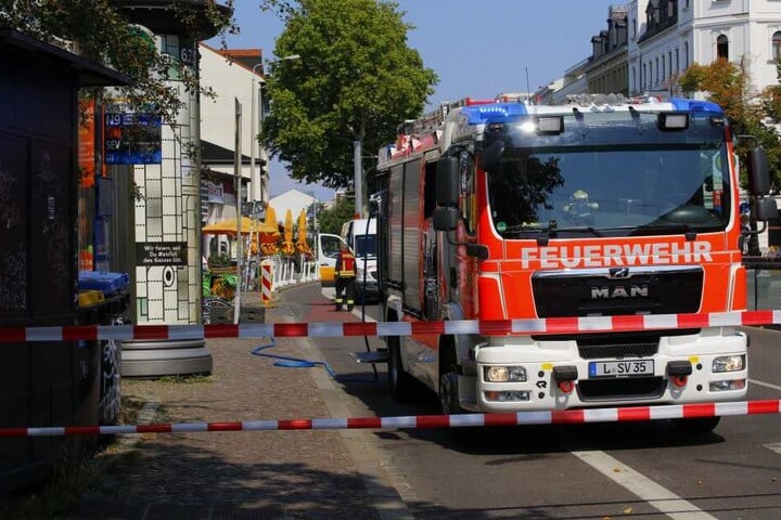 Bei Bauarbeiten war eine Gasleitung angebohrt worden.