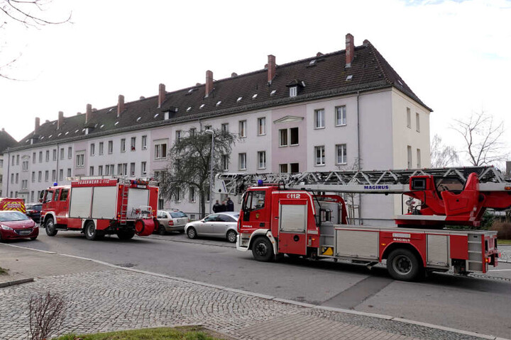 Die Feuerwehr musste am Dienstag zu einem Einsatz in der Commeniusstraße ausrücken.