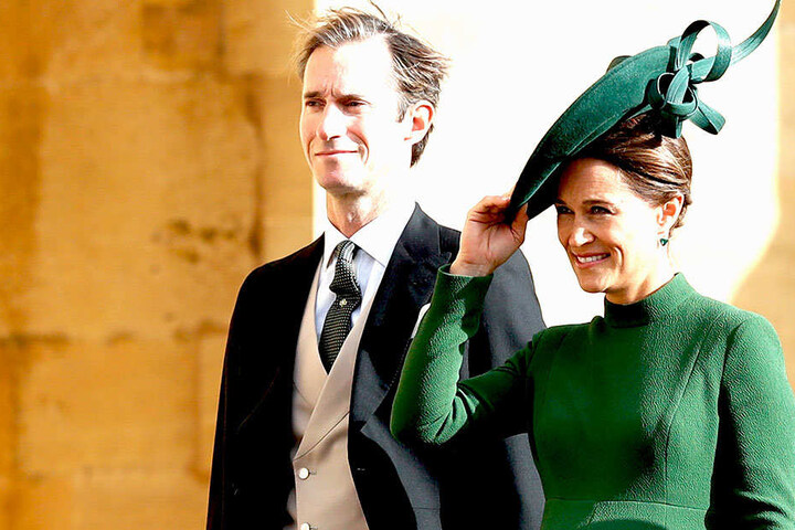 Der Sohn von Pippa Middleton (35, rechts) und James Matthews (43) kam am 15. Oktober zur Welt.