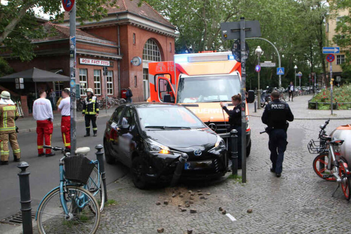 Der Unfall ereignete sich direkt an der S-Bahnstation Sonnenallee.