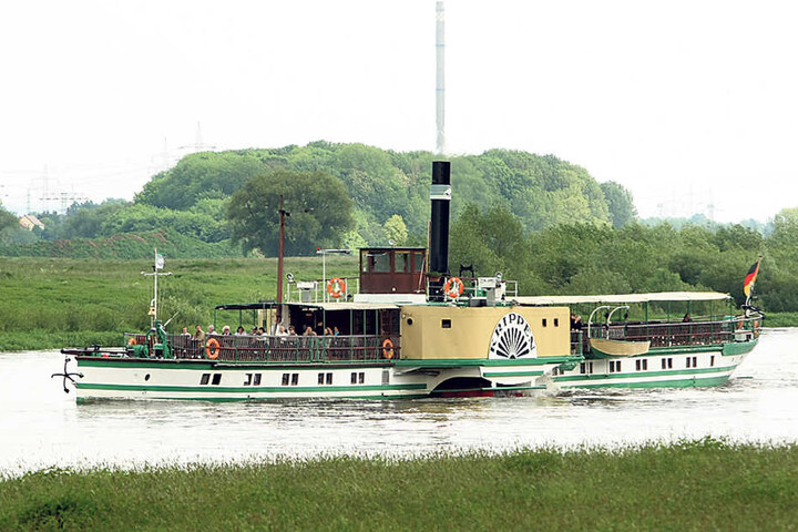 Der PD „Krippen“ ging vor 125 Jahren auf Jungfernfahrt.