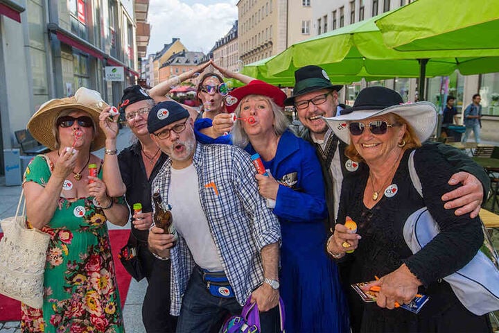 Das Hutfestival kam bei den Besuchern gut an. Heute geht die Gaudi in die zweite Runde.