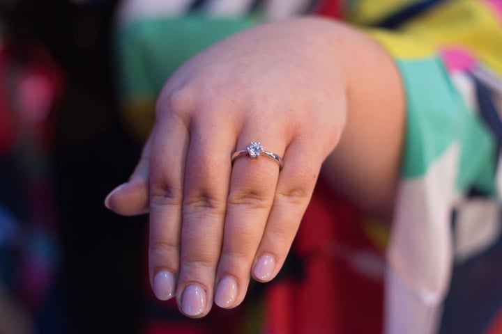 Und so sieht der Ring aus.