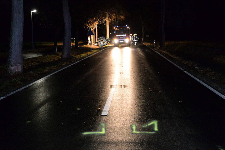 Auf der Paderborner Straße bildete sich Blitzeis.