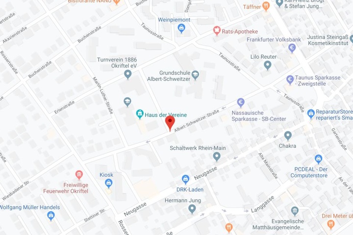 Der Vorfall ereignete sich im Bereich der Okrifteler Albert-Schweitzer-Straße.