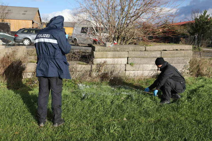Die Kriminalpolizei ermittelt.