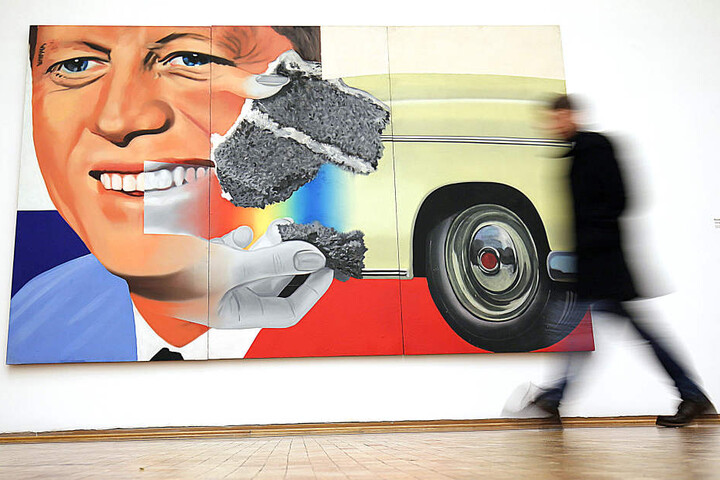 Die James-Rosenquist-Ausstellung endet bald.