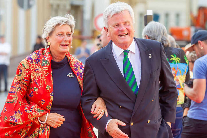 Schirmherrin Prinzessin Alexandra und Ehemann Prinz Georg zur Lippe.