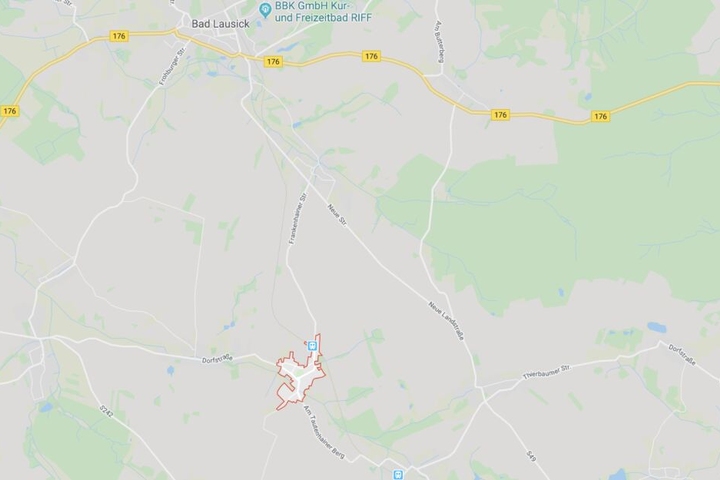 Der Unfall ereignete sich zwischen Hopfgarten und Buchheim, südlich von Bad Lausick