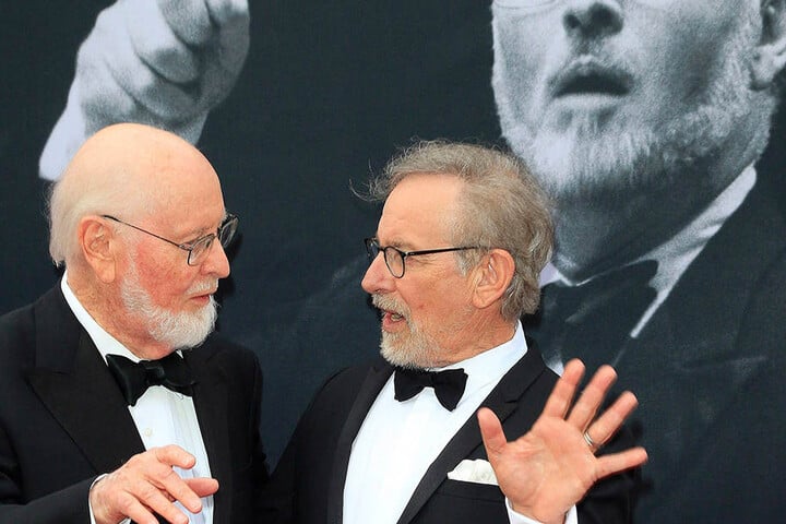 John Williams (l.) ist DER US-Filmkomponist.