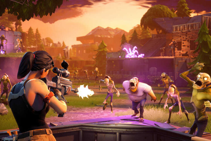 Bei Fortnite geht es darum der letzte Überlebende zu sein.