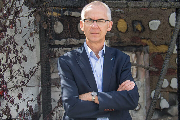 Diakonie-Chef Hans-Jürgen Günther war am Sonntag geschockt.