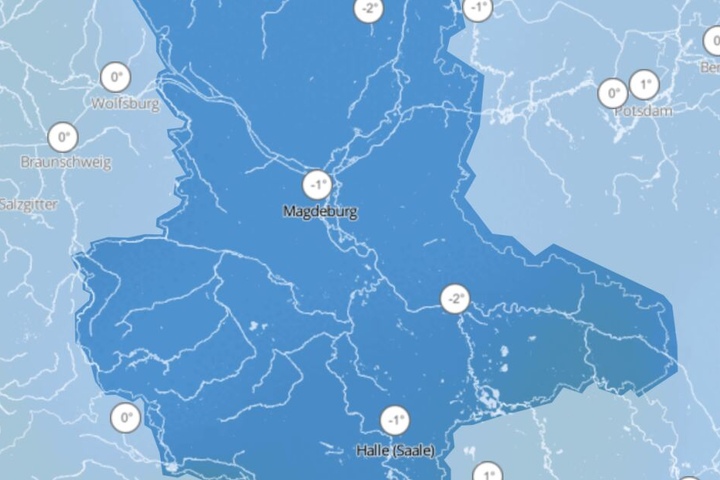 Eiskalte Nächte: In Sachsen-Anhalt lagen die Temperaturen schon unter dem Gefrierpunkt.