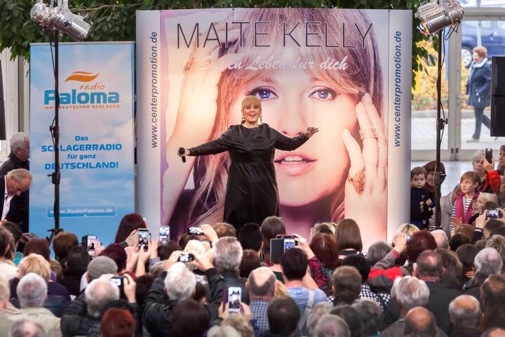 Im Neefepark stellte Maite Kelly ihr neues Album vor.