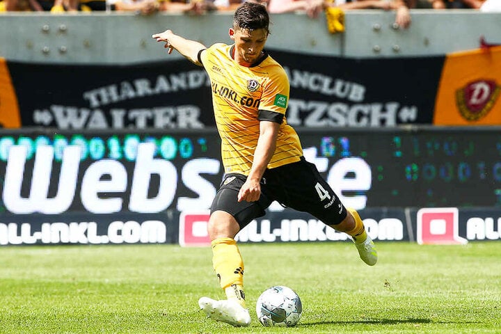 Darf aus der Distanz schießen: Jannis Nikolaou.