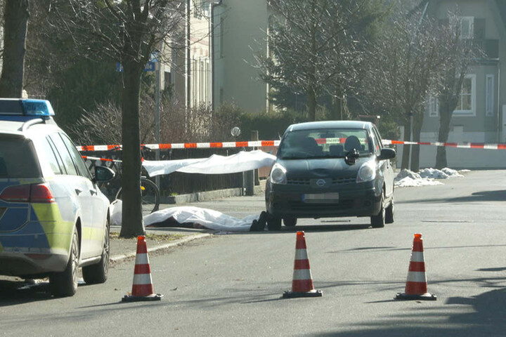 Das Unfallauto. Wie der Unfall zustande kam, ist bis dato unklar.