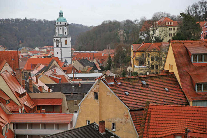 Die Meißner Frauenkirche inmitten der Altstadt. Frank Richter meint: In der Stadt gibt es noch viel brachliegendes Potential.