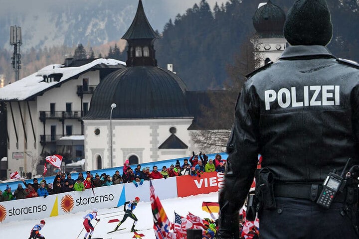 Doping-Verdacht bei der Nordischen Ski-WM in Seefeld, auch in Deutschland gab es Razzien. (Bildmontage)