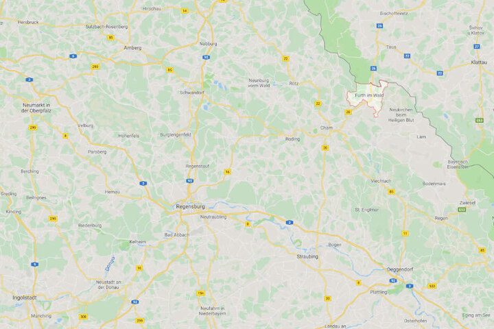 Das Unglück ereignete sich in Furth am Wald in der Oberpfalz.