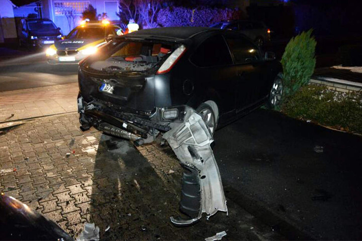 Auch der Ford Focus wurde nicht verschont.