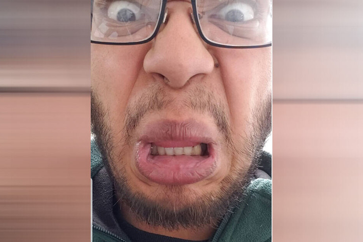 Dieses absurde Selfie postete der Dieb auf dem Instagram-Account seines Opfers.
