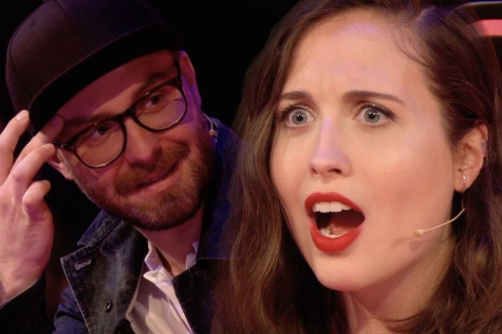 Mark Foster und Alice Merton zeigten sich sichtlich geschockt von Sidos Verhalten.