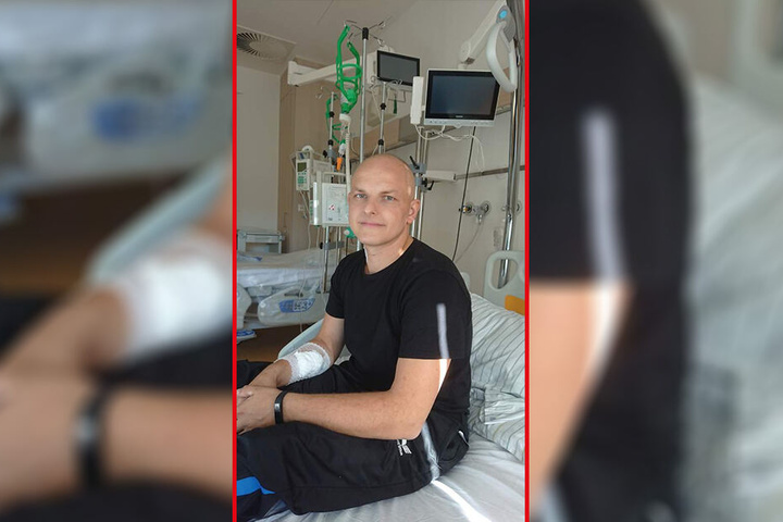 Sebastian Böhme (33) aus St. Egidien hat akute Leukämie und braucht zum Überleben dringend einen Stammzellenspender.
