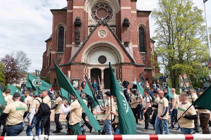 Die rechte Partei "Der Dritte Weg" plant eine Demo in Plauen.