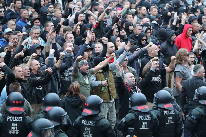 Die hässlichen Bilder der letzen Tage drückten auf das Chemnitzer Image.