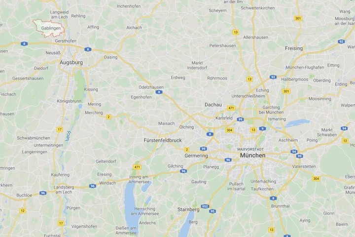 In Gablingen im Landkreis Augsburg wäre es in Bayern beinahe zu einem fatalen Unglück gekommen.