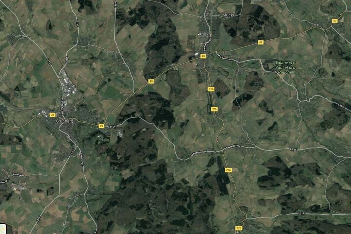 Der Unfall ereignete sich zwischen Mücke und Grünberg.
