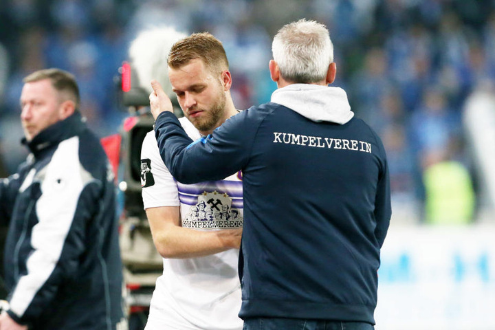 FCE-Coach Pavel Dotchev hat seinen Top-Stürmer Pascal Köpke wohlbehalten zurück.