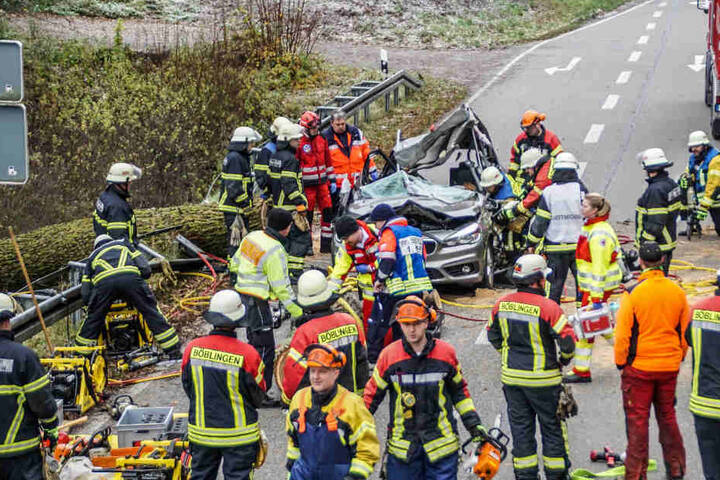 Zahlreiche Einsatzkräfte waren vor Ort.