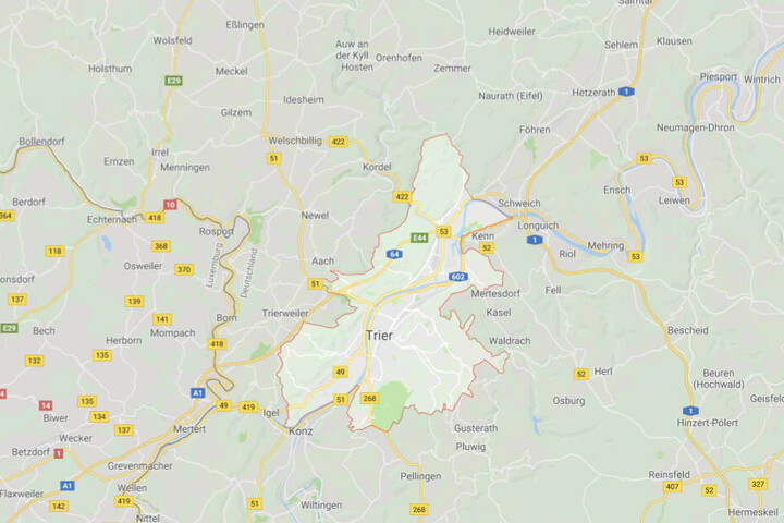Das Flugzeug stürzte nahe Trier ab.