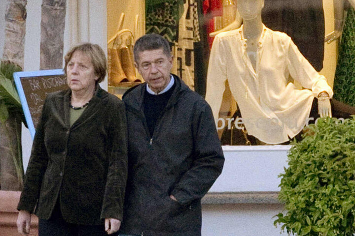 Angela Merkel und Ehemann Joachim Sauer im Italien-Urlaub 2014. (Archivbild)