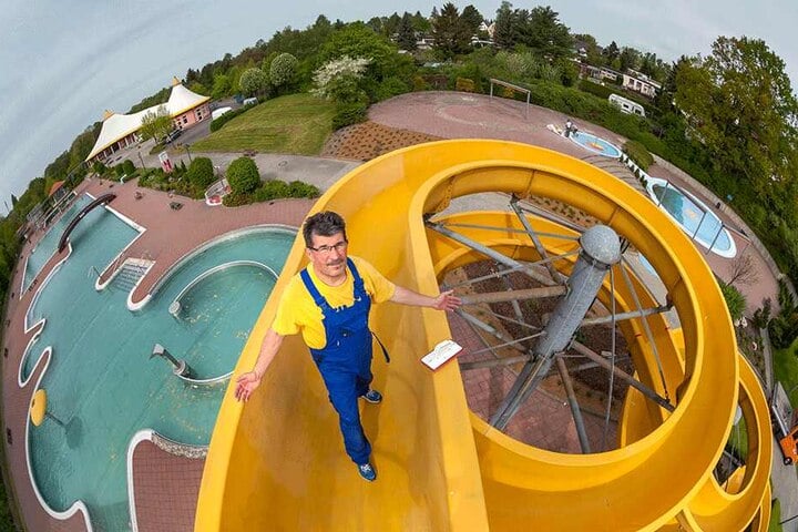 Der Chemnitzer liebt seinen Job. Privat mag er Schwimmen allerdings nicht so gern.