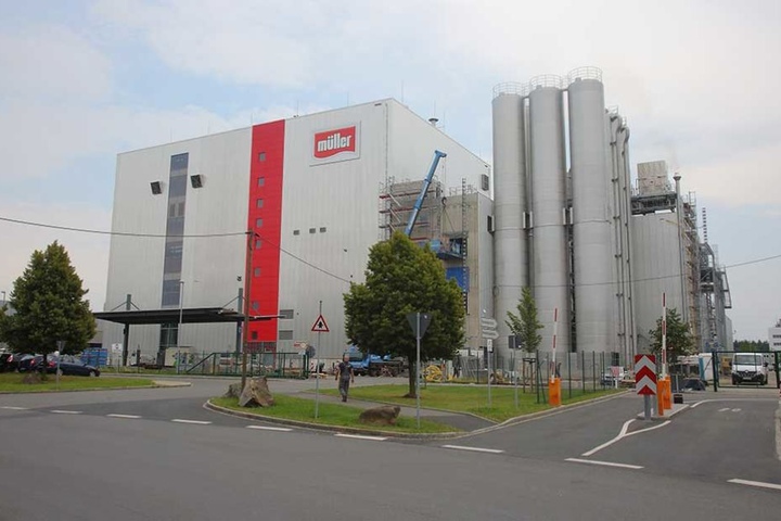 In Leppersdorf steht bereits eine Großmolkerei von Müller in Sachsen.