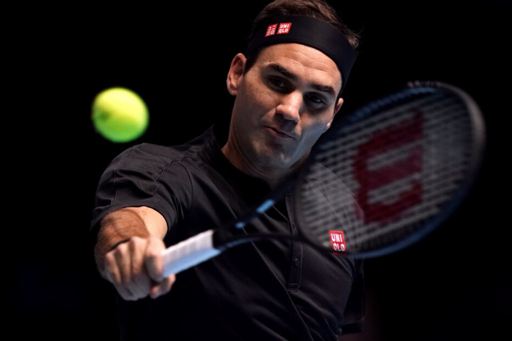 Roger Federer bei der ATP-Tour im November in London.