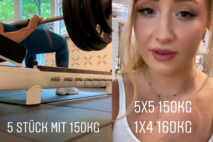 Die Montage zeigt zwei Screenshots aus den Instagram-Storys von Tami Tilgner.